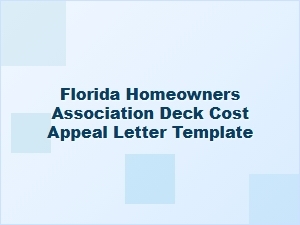 Guide to Appealing Hoa Deck Cost Assessments