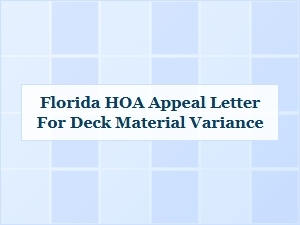 Guide to Appealing a Deck Variance in Florida